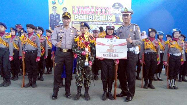 Polisi Cilik Polres Situbondo dari SDN 1 Gudang Asembagus, Juara 1 Tingkat Polda Jatim