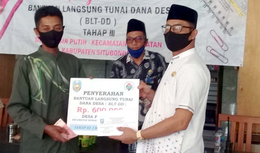 Pemdes Pasir Putih Tuntaskan Penyaluran BLT-DD III, Diberikan kepada 173 KPM