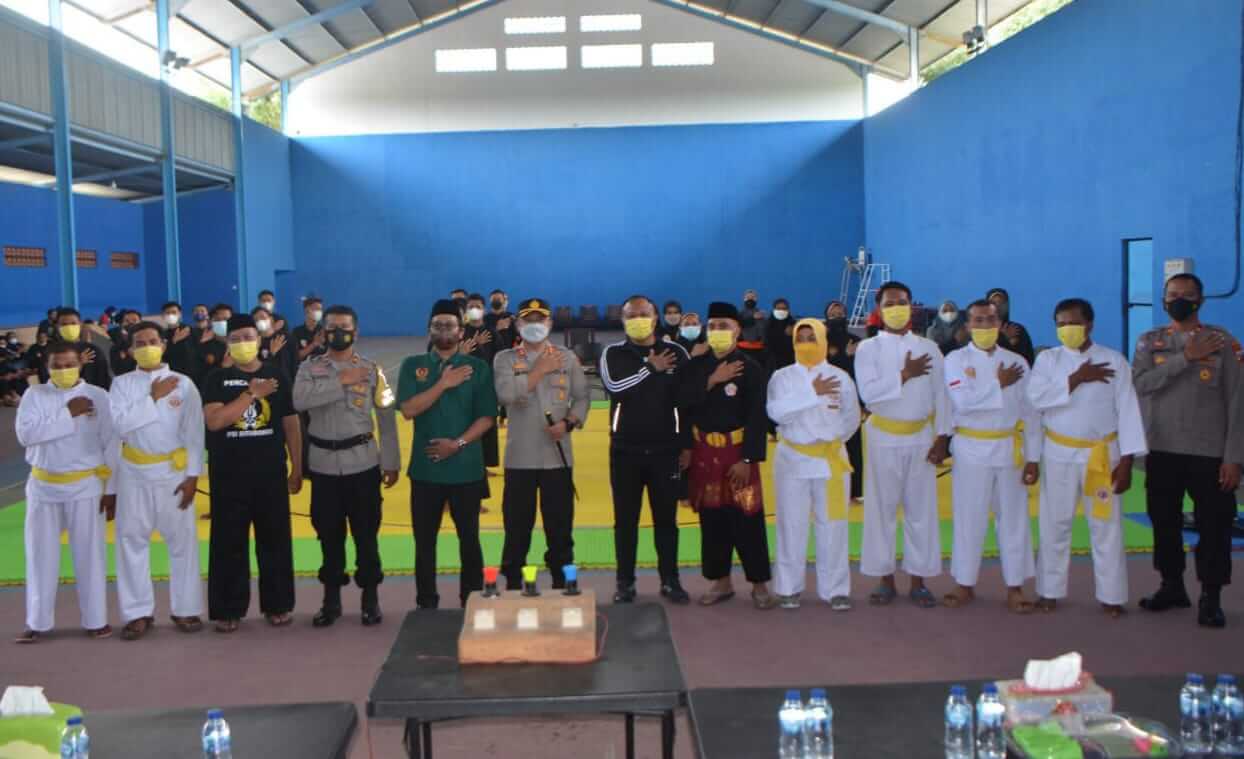 Puluhan Atlet Silat Situbondo Ikuti Seleksi Proyeksi Piala Kapolda Jatim 2021