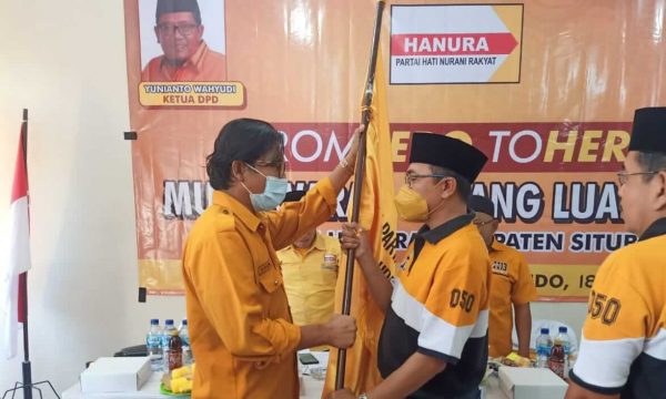 Partai Hanura Mulai Panasi Mesin Politik, Optimistis Raih Enam Kursi di DPRD Situbondo