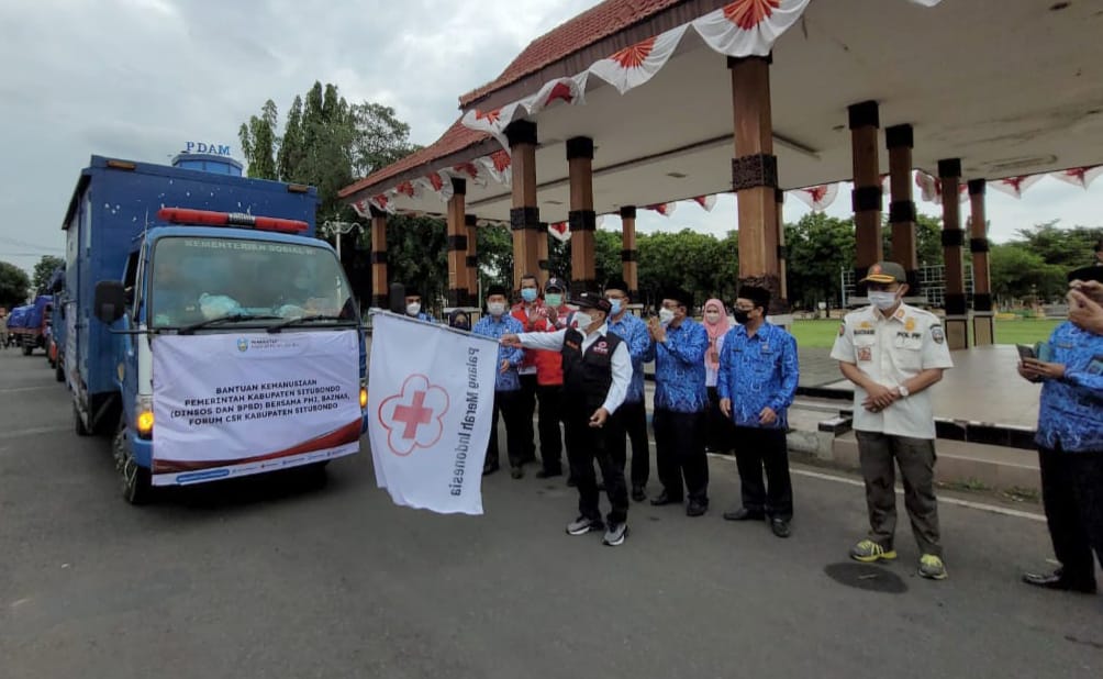 Bupati Situbondo Berangkatkan Bantuan Personil hingga Logistik dan Petugas Kesehatan untuk Korban Awan Panas Semeru