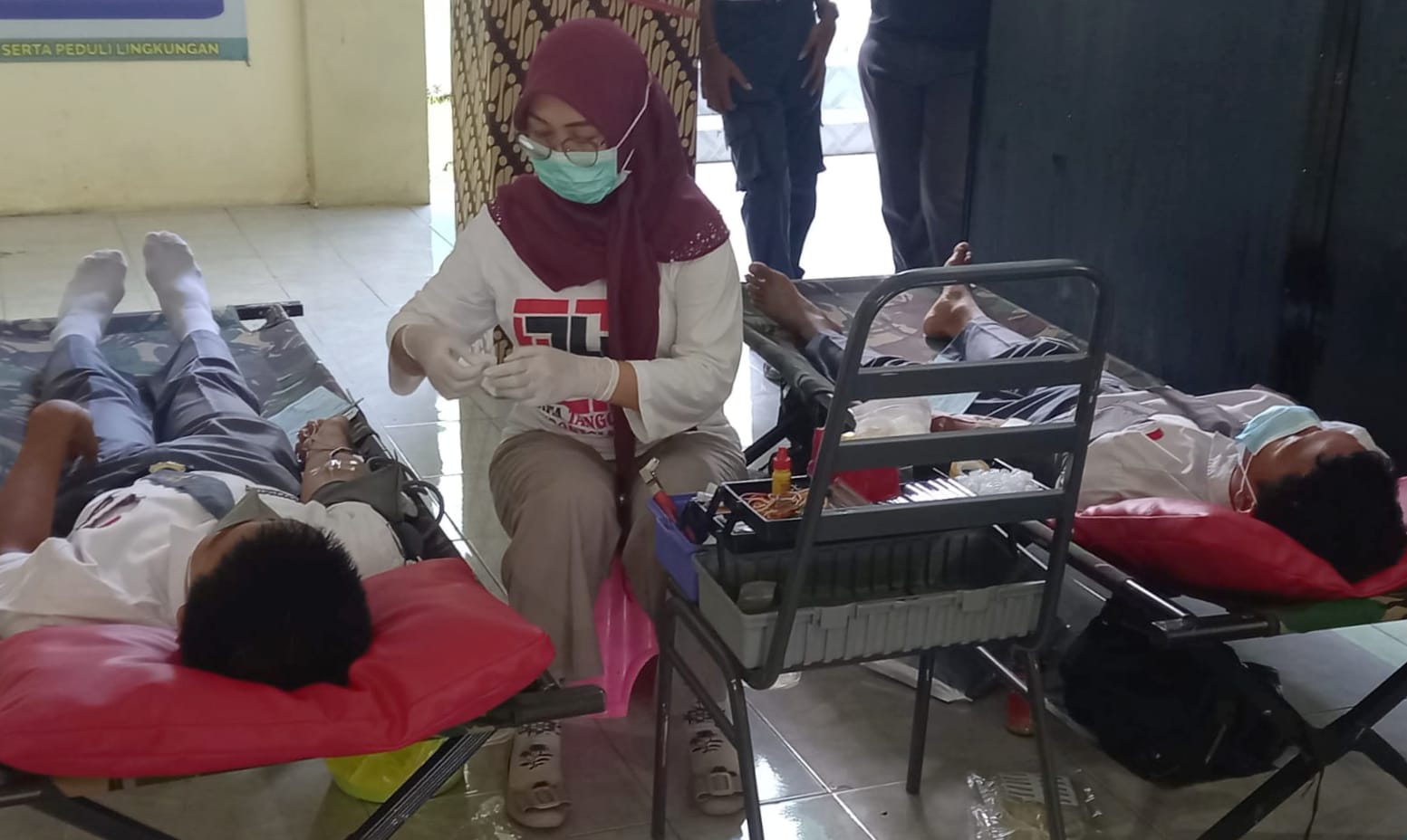 Palang Merah Remaja SMAN 1 Situbondo Gandeng PMI Gelar Donor Darah