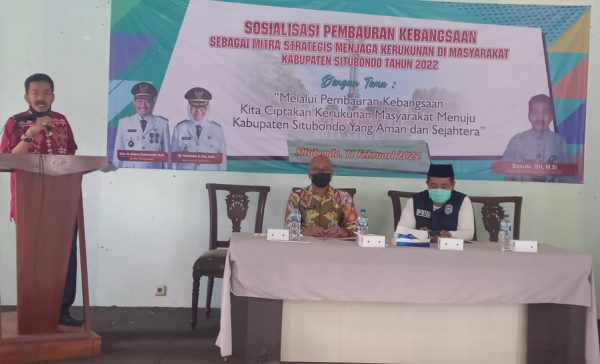 Tumbuhkan Rasa Keharmonisan hingga Toleransi, Bakesbangpol Situbondo Gelar Sosialisasi Pembauran Kebangsaan