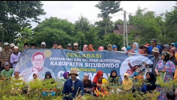 Ratusan Petani dan Nelayan Situbondo Rapatkan Barisan Dukung Cak Imin Capres 2024