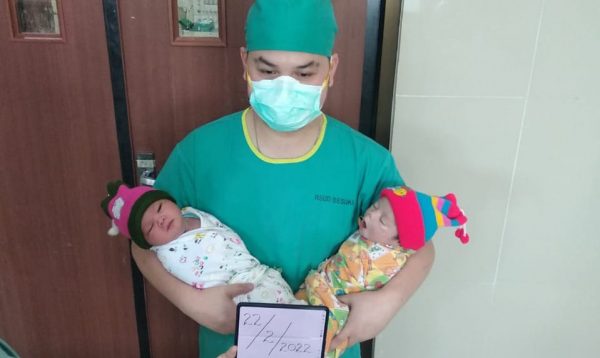 Enam Bayi Lahir Pada Tanggal Cantik 22-02-2022 di RSUD Besuki Situbondo