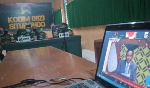 Dandim 0823 Situbondo Siap Dukung Program BNPB dalam Penanggulangan Bencana