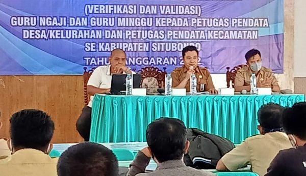 Dispendikbud Situbondo Mulai Lakukan Verifikasi Validasi Guru Ngaji untuk Pemberian Isentif