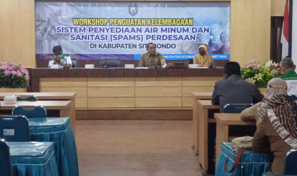 Bappeda Situbondo Workshop Penguatan Kelembagaan SPAMS Libatkan Kades