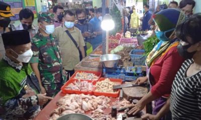 Bupati Situbondo bersama Forkopimda Sidak Harga Sembako di Dua Pasar Tradisional