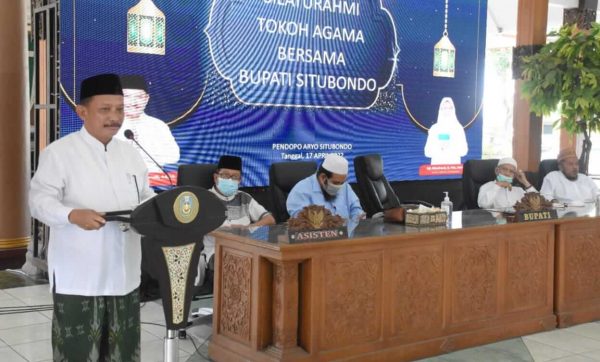 Gelar Silaturahmi dengan Tokoh Agama, Bupati Karna Ajak Berpartisipasi Membangun Situbondo