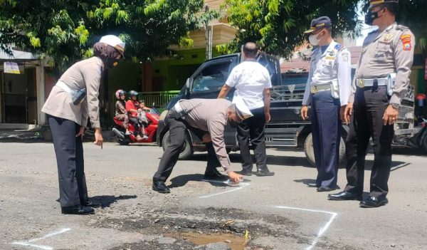 Persiapan Arus Mudik, Satlantas Polres Situbondo Survey Jalan Pantura