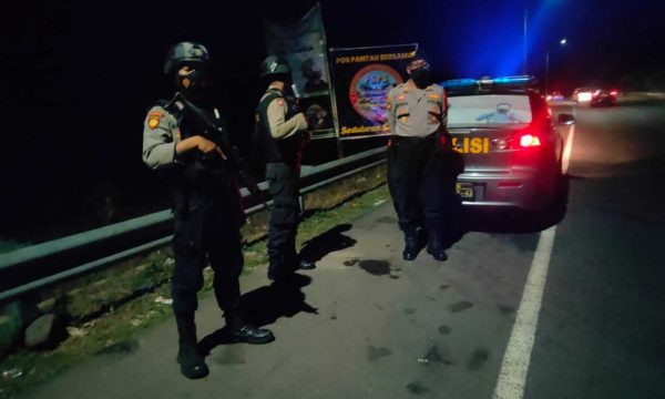 Patroli Blue Light, Samapta Polres Situbondo Siaga di Jalur Pantura