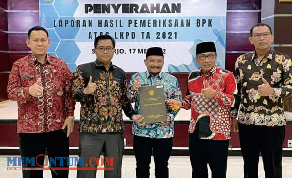 Pemkab Situbondo Kembali Raih WTP untuk Kali Ketujuh