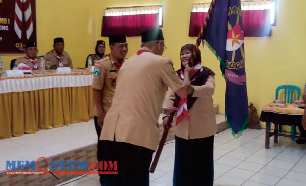 Ketua Kwarcab Pramuka Situbondo Lantik Pengurus Mabiran, Kwarran dan LPK