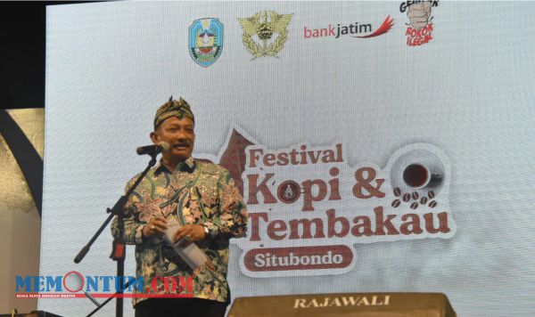 Bupati Karna Buka Festival Kopi dan Tembakau di Alun-alun Situbondo