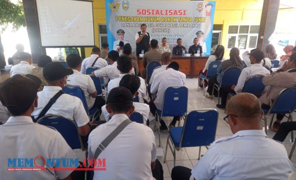 Satpol PP Situbondo Gandeng Bea Cukai Jember Sosialisasi Penegakan Hukum Rokok Tanpa Cukai