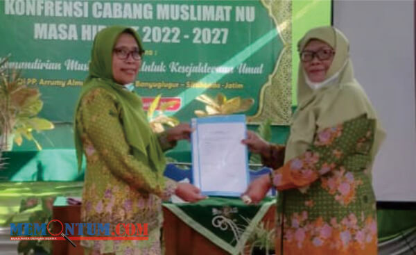 Wabup Situbondo Pimpinan Muslimat NU Masa Khidmat 2022-2027