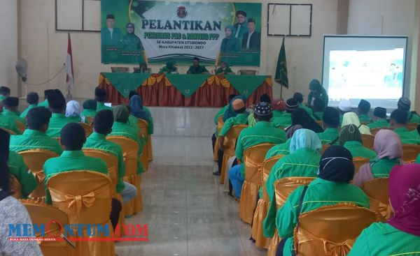 Lantik Pengurus PAC hingga Ranting, DPC PPP Targetkan 15 Kursi di DPRD Situbondo