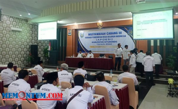 Muscab III Pemilihan Ketua Apdesi Situbondo berlangsung Alot