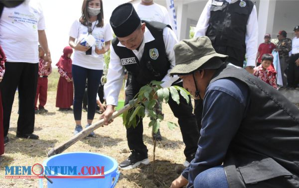 Dukung Penurunan Emisi Gas Rumah Kaca, Bupati Situbondo Tanam Ratusan Pohon di Wisata Bukti Cip