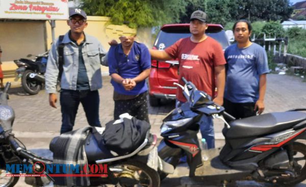 Hendak Gondol Motor, Residivis Asal Probolinggo Dimassa di Jatibanteng Situbondo