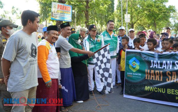 Peringati HSN, 7 Ribu Peserta Meriahkan Jalan Sehat Bersalawat Situbondo