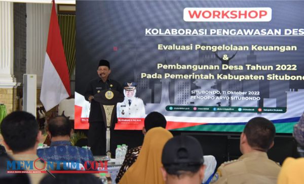 Usai Gelar Pilkades Serentak, Pemkab Situbondo Beri Materi Workshop Pengawasan Desa, Evaluasi hingga Pembangunan