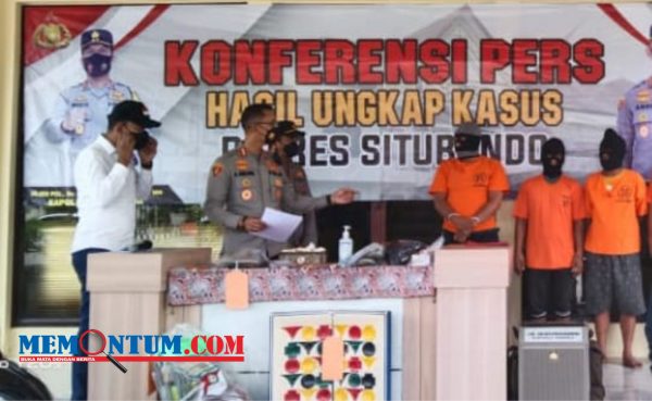 Polres Situbondo Gulung Sembilan Pelaku Curat dan Curanmor