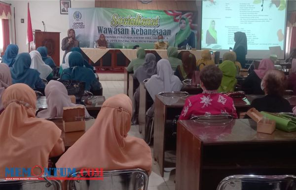 Anggota DPRD Jatim Sosialisasikan Wasbang Tentang Pengarusutamaan Gender