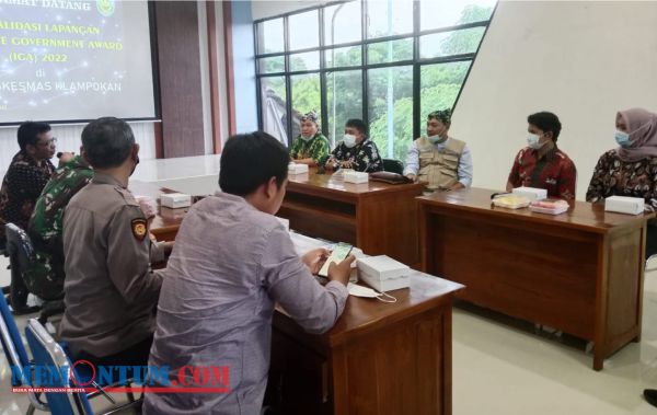 Tim Validasi Lapangan IGA 2022 Apresiasi Inovasi Si Mesem Berjaya dan Caterina Dinkes Situbondo