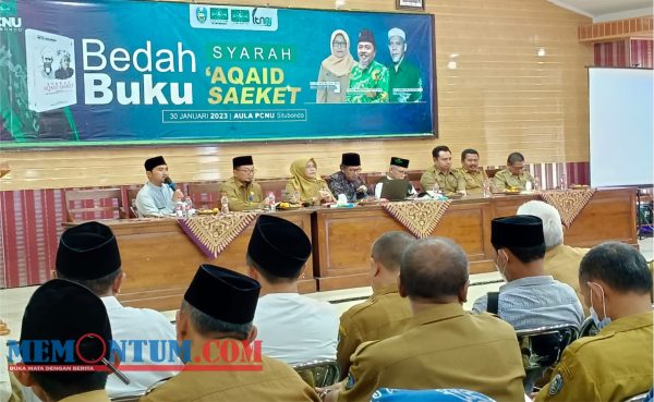 Dinas Pendidikan bersama PC Nahdatul Ulama Situbondo Gelar Bedah Buku Karya Almarhum KHR As'ad Syamsul Arifin
