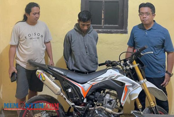 Residivis Penggelapan Motor Asal Banyuwangi Dibekuk Polsek Besuki Situbondo