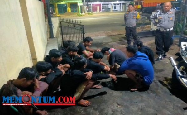 Hendak Perang Kembang Api, 11 Remaja dan Anak-anak Diamankan Polsek Panji Situbondo