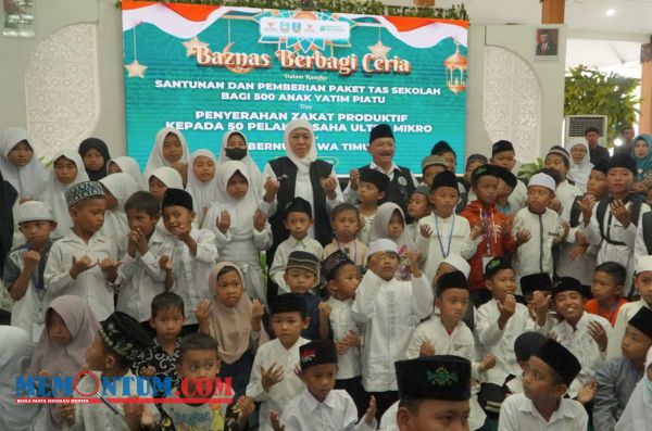 Safari Ramadan ke Situbondo, Gubernur Khofifah dan Bung Karna Santuni 500 Anak Yatim