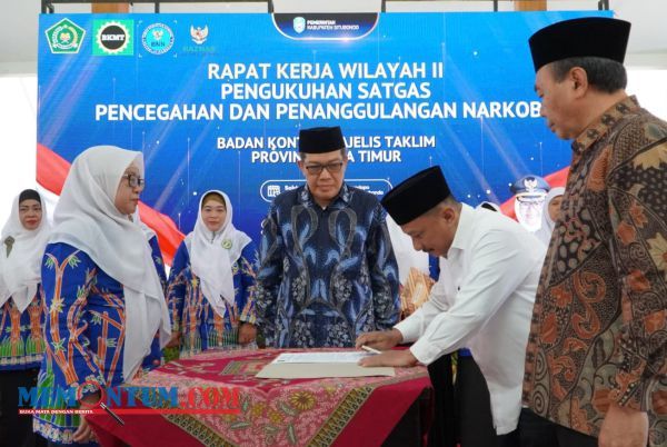 Ikuti Rakerwil BKMT, Bupati Karna Siap Dukung Penanggulangan Narkoba di Situbondo