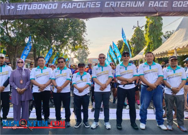 297 Atlet Balap Sepeda Meriahkan Gelaran Criterium Race dalam Rangkaian HUT Bhayangkara